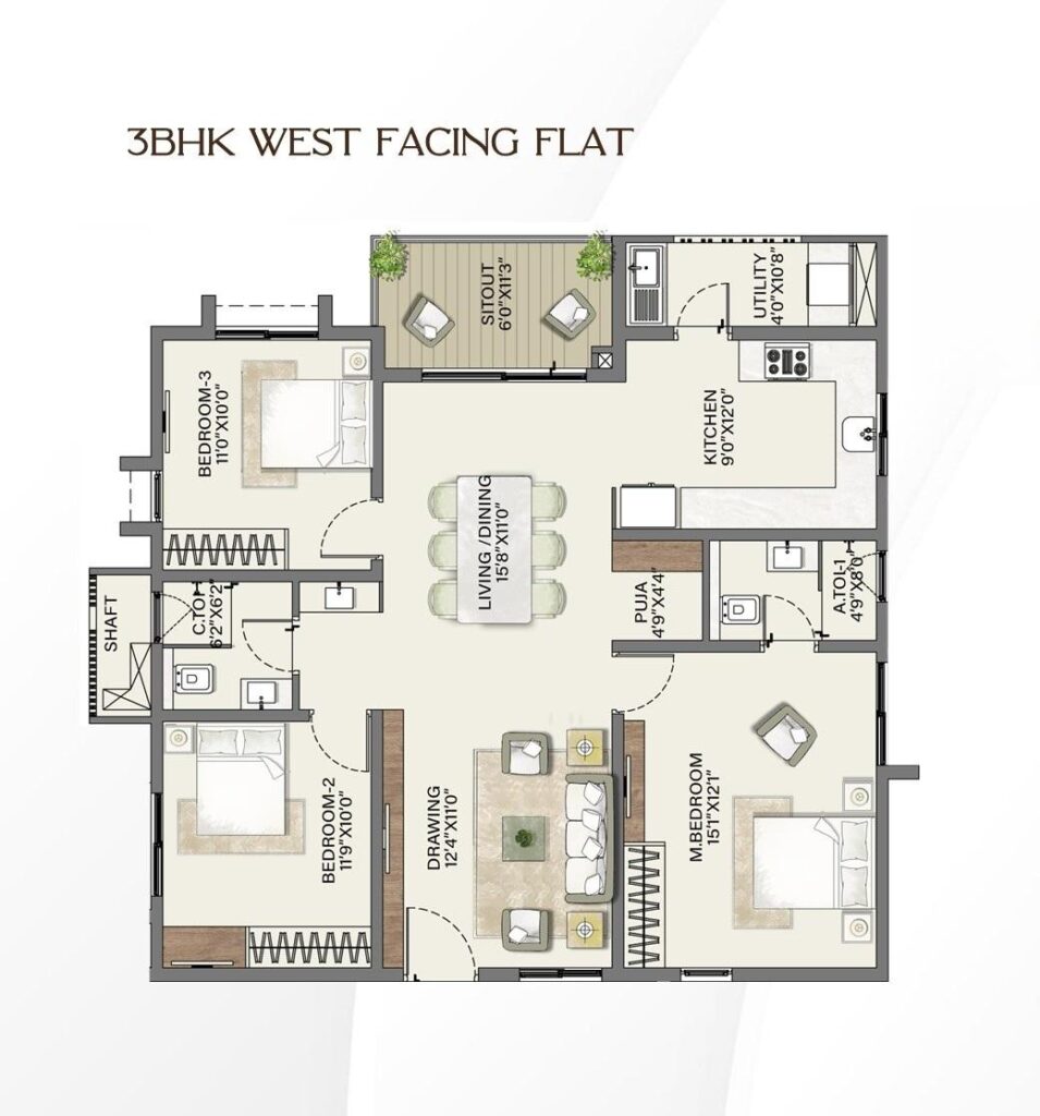Keerthi Nandini The Ascent Floorplan-3