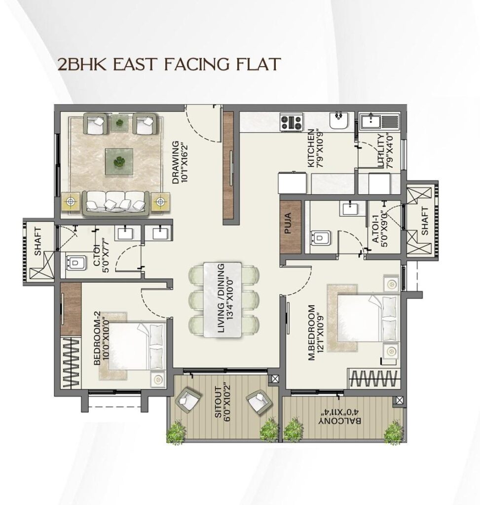 Keerthi Nandini The Ascent Floorplan